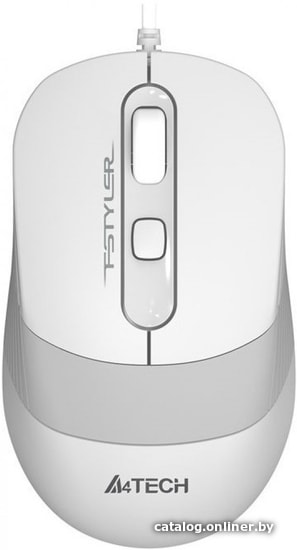 Mouse A4 Tech Fstyler FM10 White-Gray