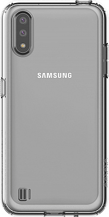 Чехол Araree для Samsung Galaxy A01 A Cover Transparent GP-FPA015KDATR