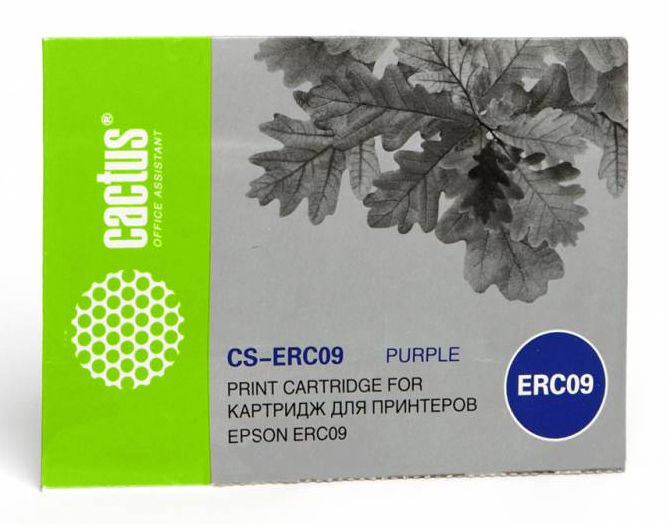 Картридж Cactus CS-ERC09 для Epson ERC09, ресурс 280 000 зн, purple CS-ERC09