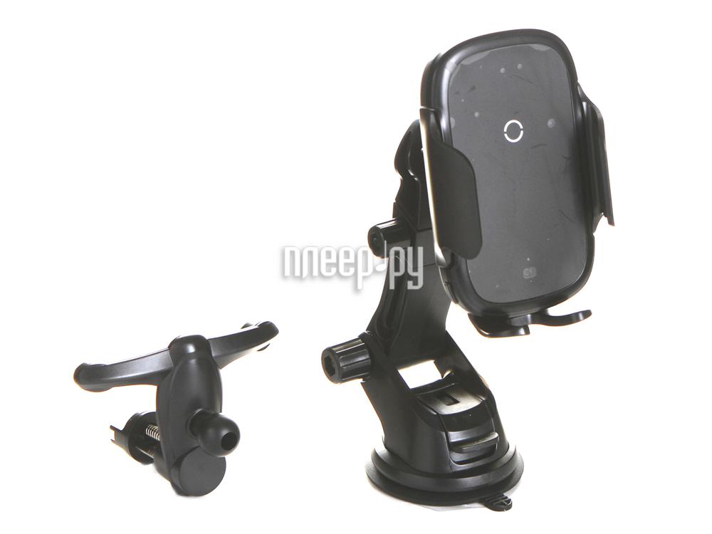 Автомобильный держатель Baseus Light Electric Holder Wireless Charger Black WXHW03-01