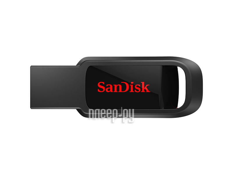 128 Gb SanDisk Cruzer Spark (SDCZ61-128G-G35), Black, USB2.0