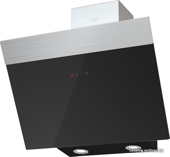 Кухонная вытяжка Krona Kristen 600 black/inox S