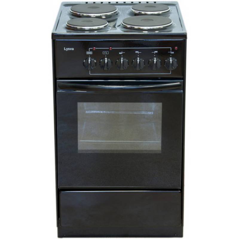 Кухонная плита Лысьва ЭП 401 СТ, эмаль, черный