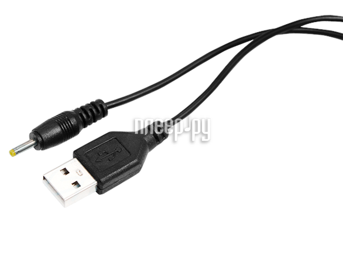 Кабель Rexant USB-A (Male) - DC (Male) 0. 7x2. 5mm 1m 18-1155