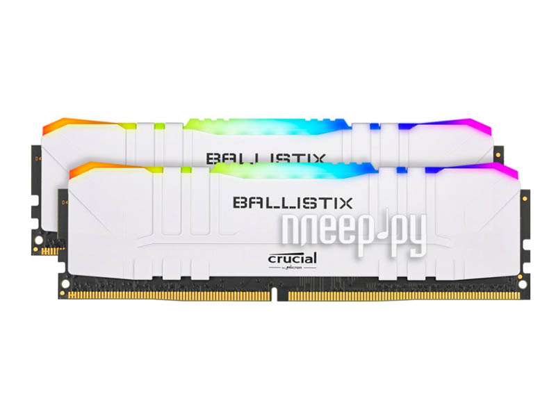 DDR4 16GB KITof2 PC-24000 3000MHz Crucial Ballistix RGB (BL2K8G30C15U4WL) RTL