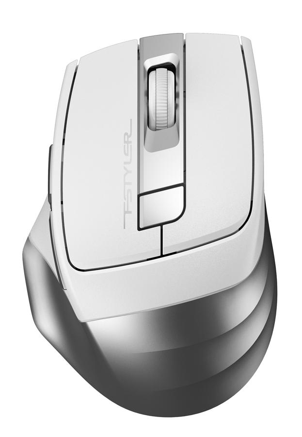 Mouse Wireless A4 Tech Fstyler FG35 Silver-White