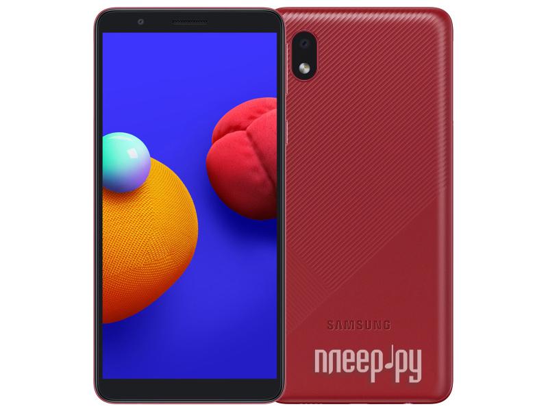 Смартфон Samsung Galaxy A01 Core 16Gb SM-A013F красный SM-A013FZRDSER