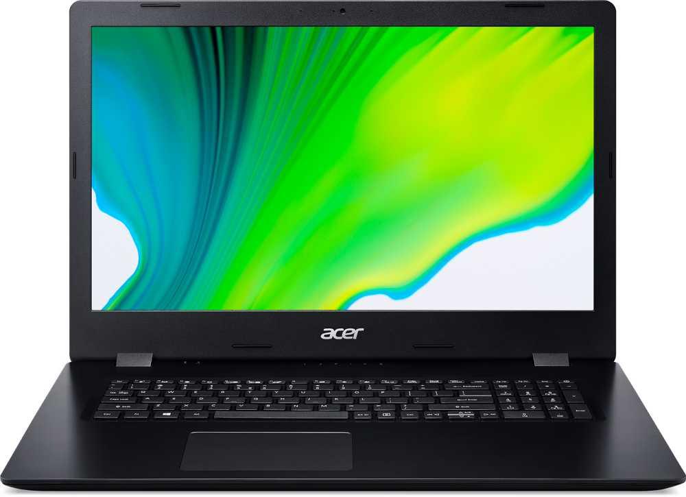 Ноутбук Acer Aspire 3 A317-52-30X2 17.3" Intel Core i3 1005G1 1.2ГГц 8ГБ 512ГБ SSD Intel UHD Graphics Eshell черный NX.HZWER.004