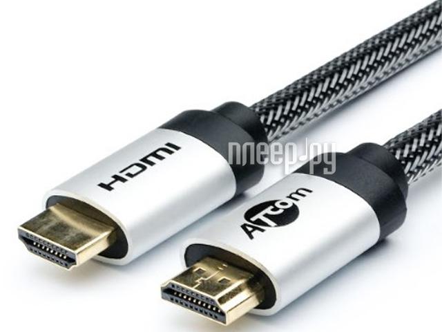Кабель ATcom HDMI 1m Metal Gold АТ13780 AT3780