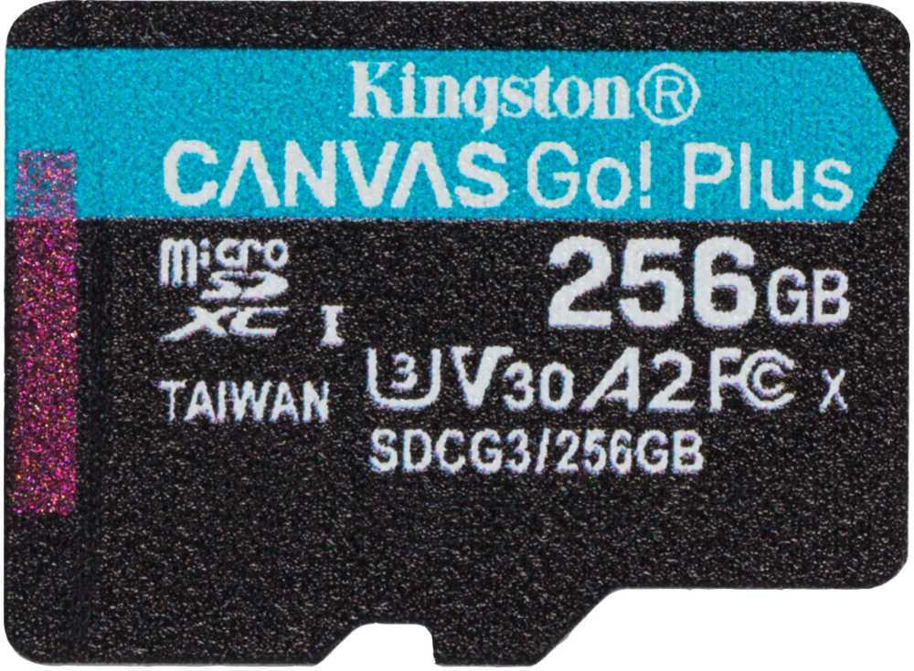 Micro SD 256 Gb Kingston Canvas Go! Plus SDCG3/256GBSP