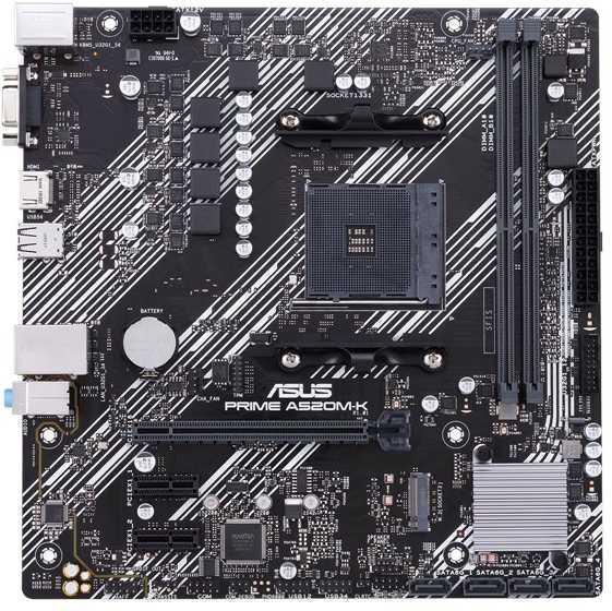 MB ASUS PRIME A520M-K Soc-AM4 AMD A520 mATX RTL