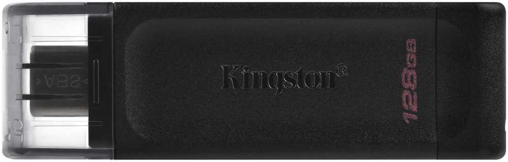 128 Gb USB 2.0 Type-C Kingston DataTraveler 70 (DT70/128GB) Black