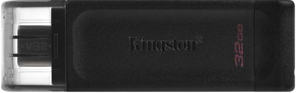 64 Gb USB 2.0 Type-C Kingston DataTraveler 70 (DT70/64GB) Black