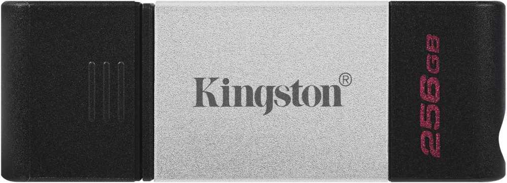 256 Gb USB 2.0 Type-C Kingston DataTraveler 80 (DT80/256GB) Black/Silver