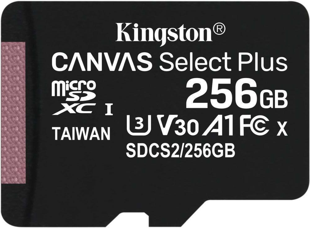 Micro SD 256 Gb Kingston Canvas Select Plus ClassU1 SDCS2/256GBSP