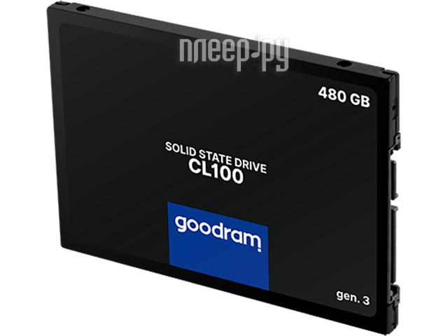 SSD 2,5" SATA-III Goodram 480Gb CL100 Gen.3 SSDPR-CL100-480-G3 RTL