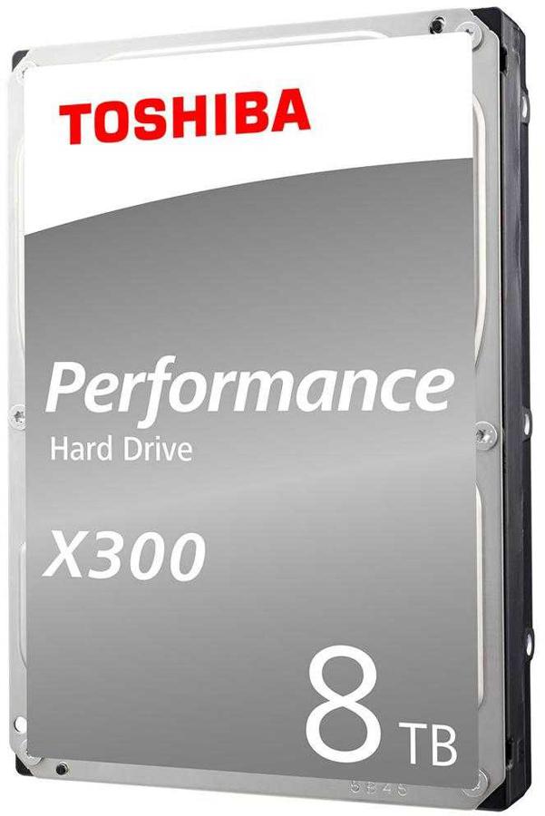 HDD 3.5" SATA-III Toshiba 8TB X300 (HDWR180UZSVA) 7200RPM 256Mb 6Gb/s