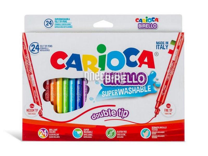 Фломастеры Carioca Birello 24 цвета 41521