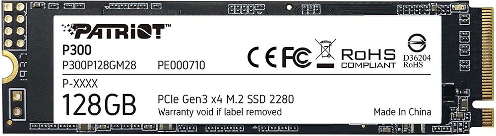 SSD M.2 Patriot 128Gb P300 (P300P128GM28)