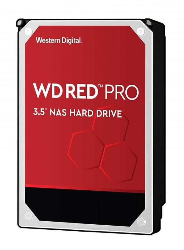 HDD 3.5" SATA-III WD 10TB Red Pro (WD102KFBX) 7200RPM 256Mb 6Gb/s