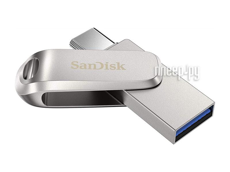 256 Gb USB3.2 SanDisk Ultra Dual Drive Luxe USB Type-C (SDDDC4-256G-G46)