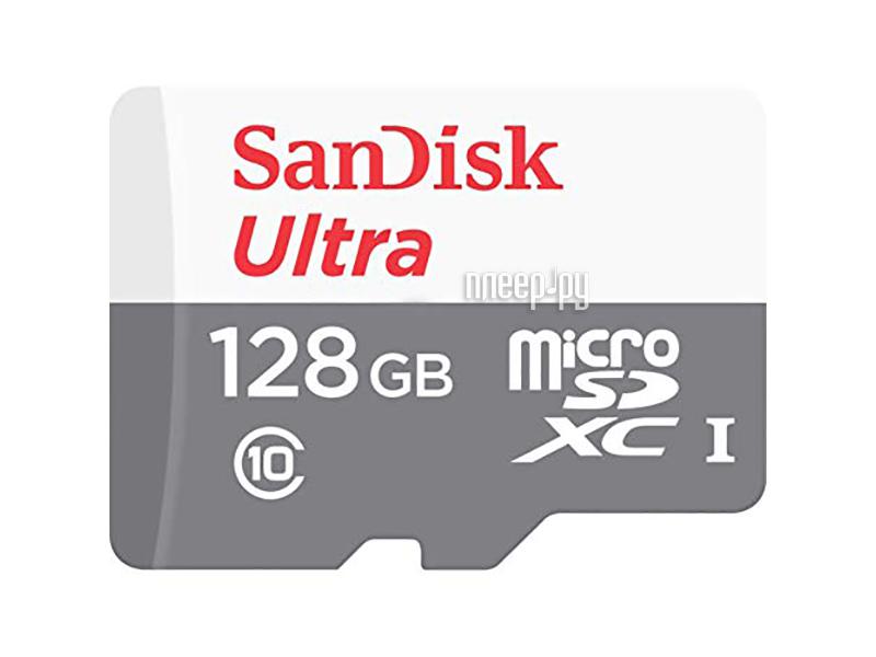 Micro SD 128 Gb SanDisk Class10 UHS-I Ultra SDSQUNS-128G-GN6MN