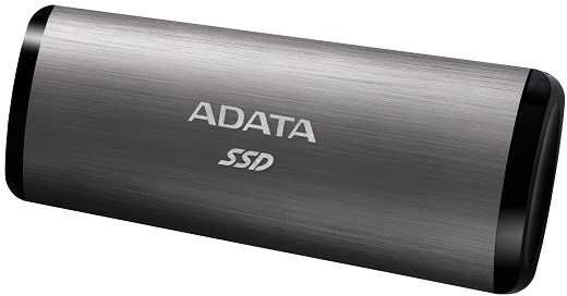 External SSD USB3.2 A-Data 256GB SE760 (ASE760-256GU32G2-CTI) Titanium RTL
