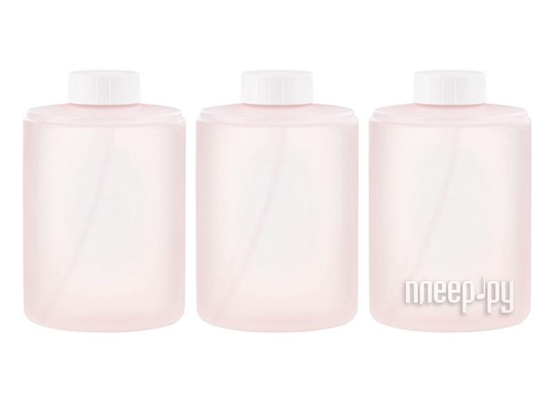 Комплект сменных блоков Xiaomi для дозатора Mijia Automatic Foam Soap Dispenser Pink (3шт)