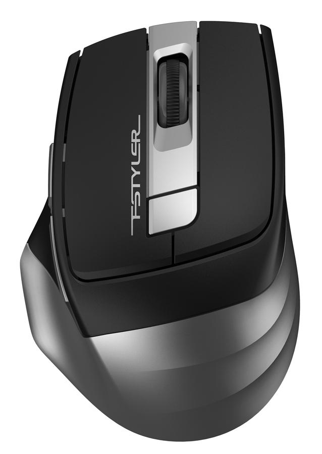 Mouse Wireless A4 Tech Fstyler FG35 Black-Silver
