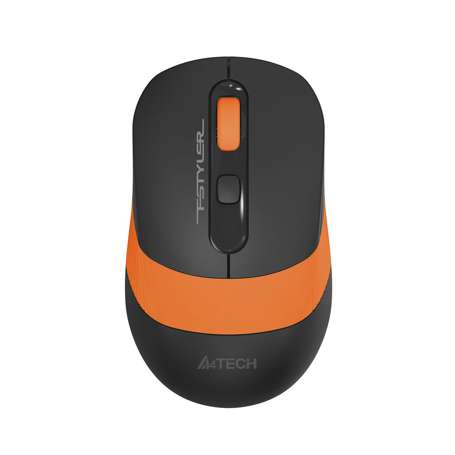 Mouse Wireless A4 Tech Fstyler FG10S Black-Orange