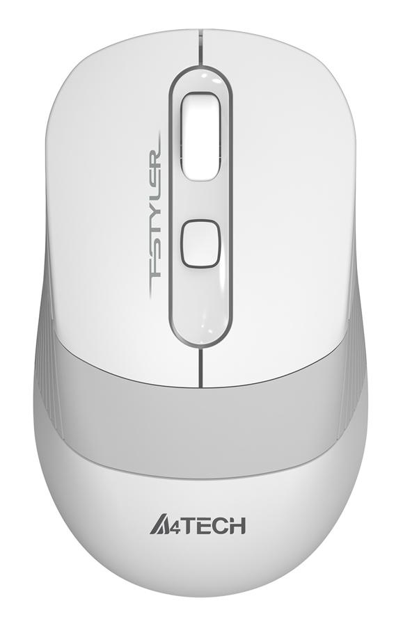 Mouse Wireless A4 Tech Fstyler FG10S White-Gray