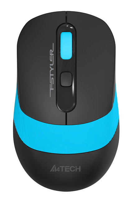 Mouse Wireless A4 Tech Fstyler FG10S Black-Blue