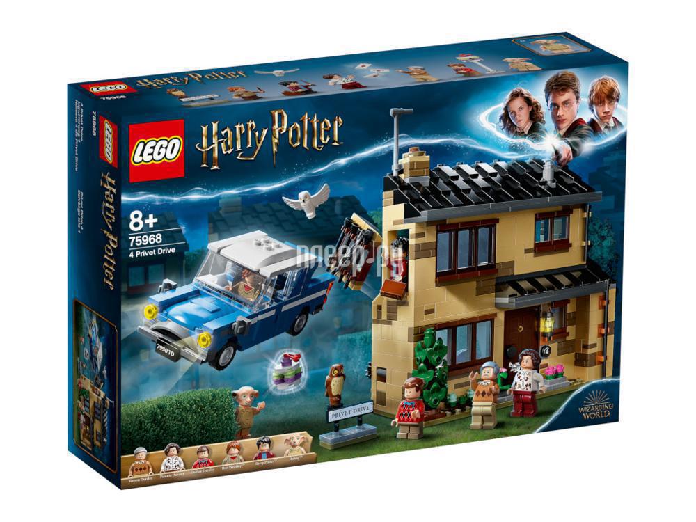 Конструктор Lego Harry Potter Тисовая улица, дом 4 797 дет. 75968