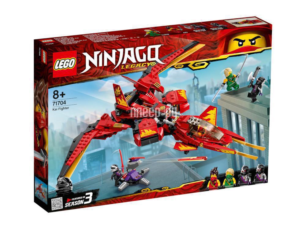 Конструктор Lego Ninjago Истребитель Кая 513 дет. 71704