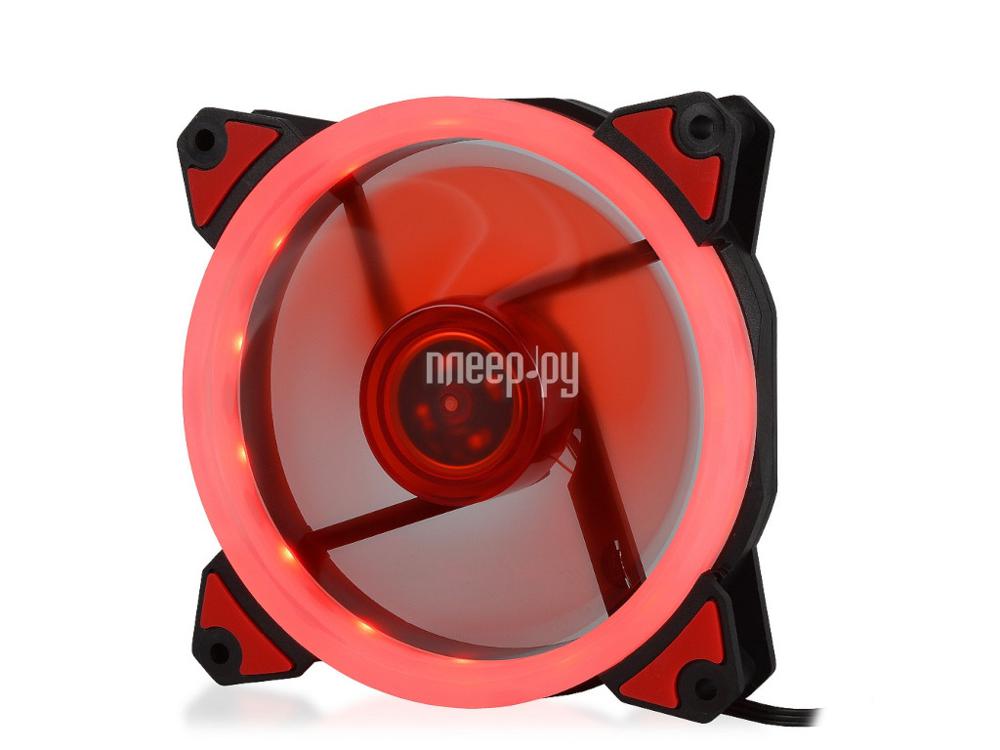 Вентилятор 120mm Crown Red LED CMCF-12025S-1230