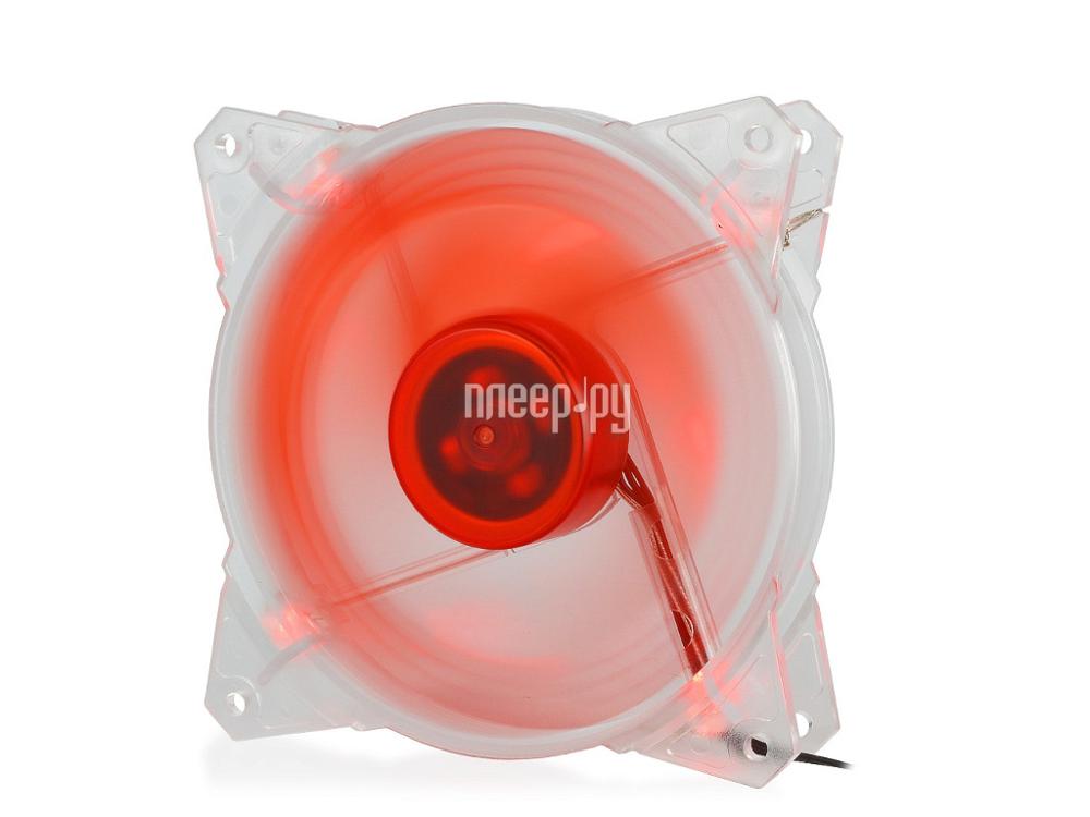 Вентилятор 120mm Crown Red LED CMCF-12025S-1210