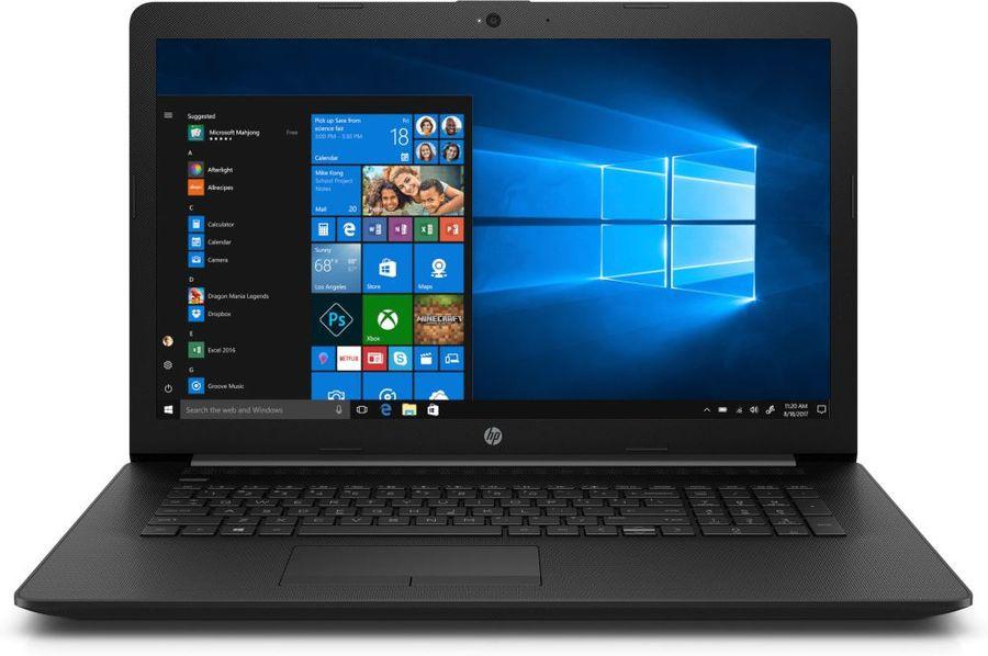 Ноутбук HP 17-by2018ur 17.3" Intel Pentium Gold 6405U 2.4ГГц 4ГБ 1000ГБ Intel UHD Graphics DVD-RW Windows 10 22Q62EA черный