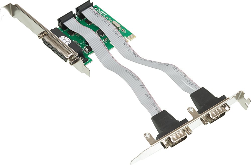 Контроллер PCI-E WCH382 1xLPT 2xCOM ASIA PCIE WCH 2S1P LP