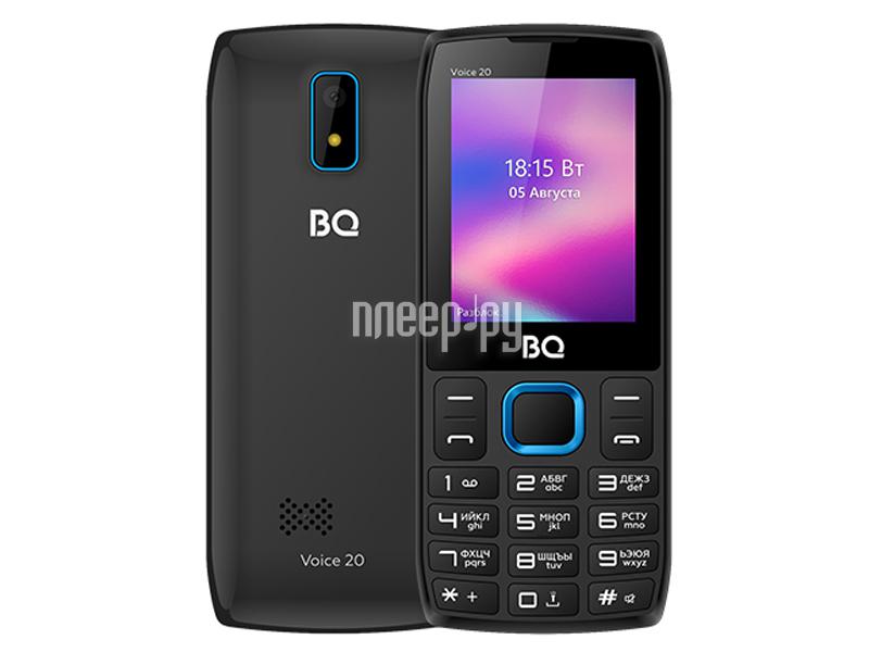 Мобильный телефон BQ 2400L Voice 20 Black/Blue