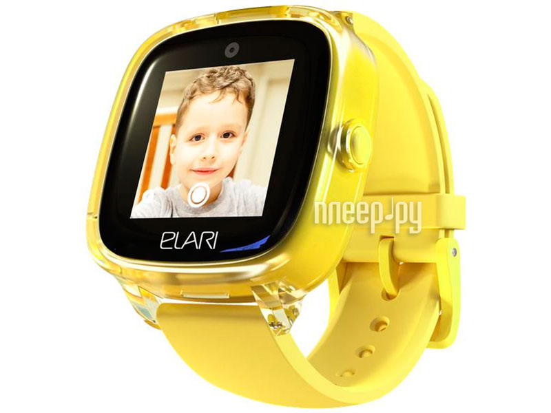 Умные часы Elari KidPhone 4 Fresh Yellow