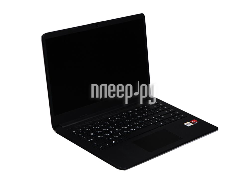 Ноутбук HP 14s-fq0022ur 14" IPS FHD black AMD Athlon 3150U/8Gb/256Gb SSD/noDVD/VGA int/DOS 22M90EA