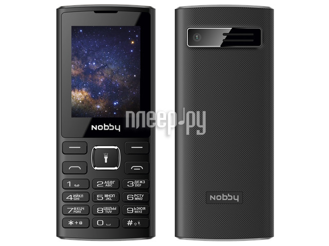 Мобильный телефон Nobby 210 Black-Gray