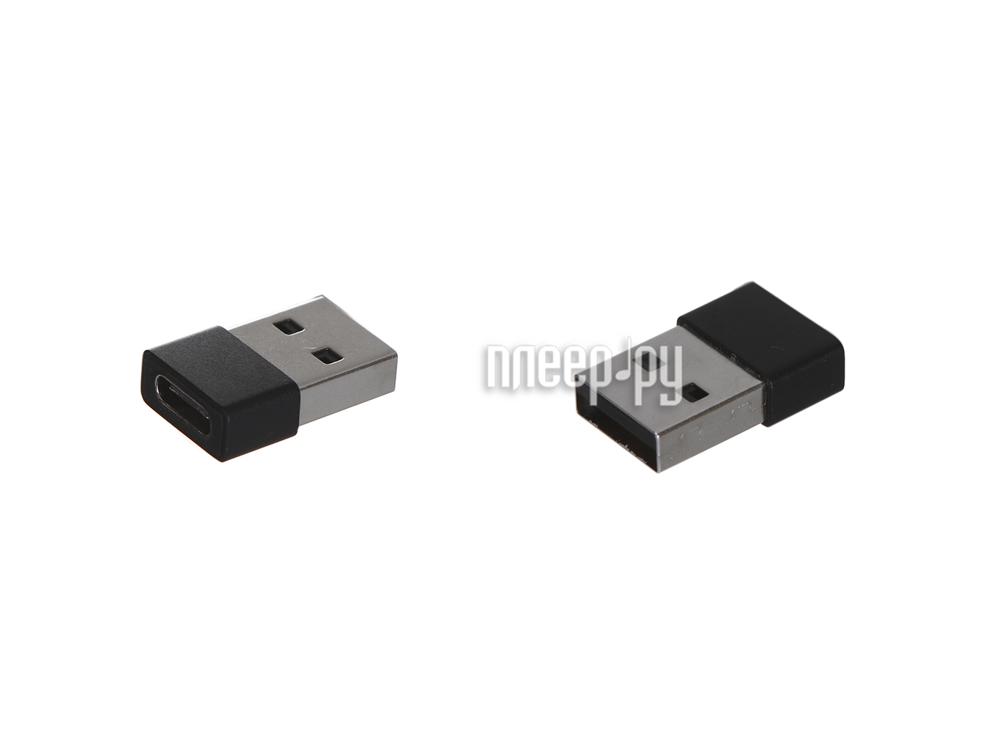 Переходник Baseus Exquisite USB Male - Type-C Female Adapter Converter Black CATJQ-A01