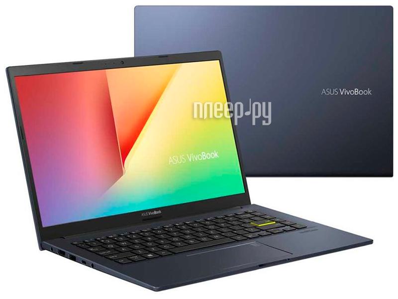 Ноутбук ASUS VivoBook M413DA-EB329 14" IPS AMD Ryzen 5 3500U 8ГБ 256ГБ SSD UMA интегрированное noOS 90NB0R7A-M06430