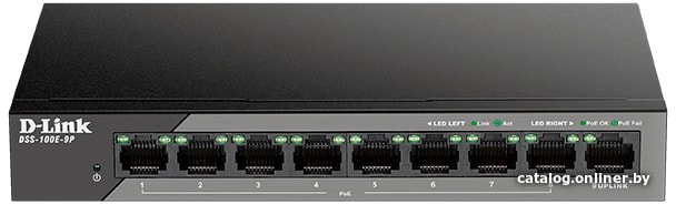 Switch D-Link DSS-100E-9P/A1A