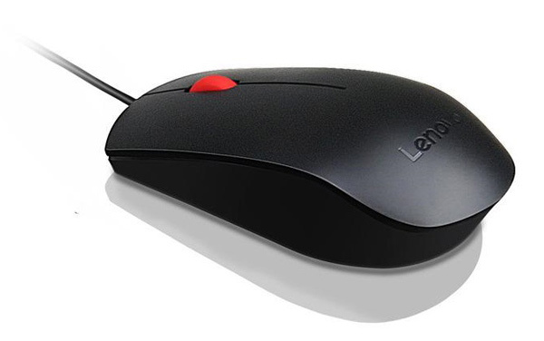 Mouse Lenovo Essential USB (черный) 4Y50R20863
