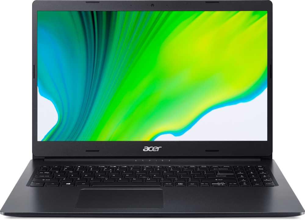 Ноутбук Acer Aspire A315-23-R9P7 15.6" FHD black AMD Ryzen 3 3250U/8Gb/512Gb SSD/noDVD/VGA int/no OS NX.HVTER.00M