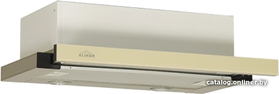 Кухонная вытяжка ELIKOR Интегра GLASS 45Н-400-В2Д КВ II М-400-45-247 нерж/стекло бежевое 1