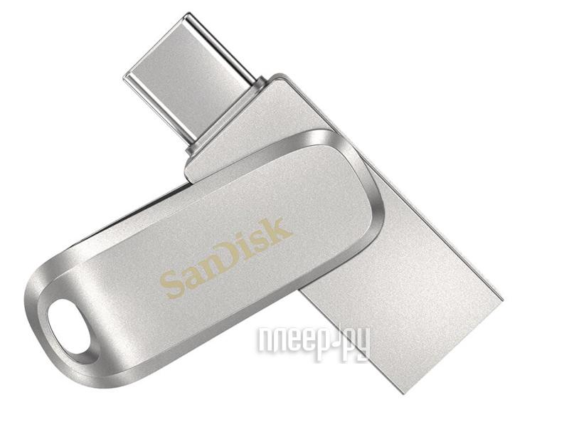 64 Gb USB3.2 SanDisk Ultra Dual Drive Luxe USB Type-C (SDDDC4-064G-G46)