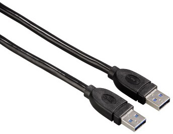Кабель Hama (54500) USB A(m) - USB A(m) 1.8м